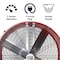 Maxx Air Barrel Air Circulator Fan, Mobile Mount, 42 in Blade Dia, 120V, 9,500/13,300 cfm, Non-Oscillating BF42BD RED - alternate 7